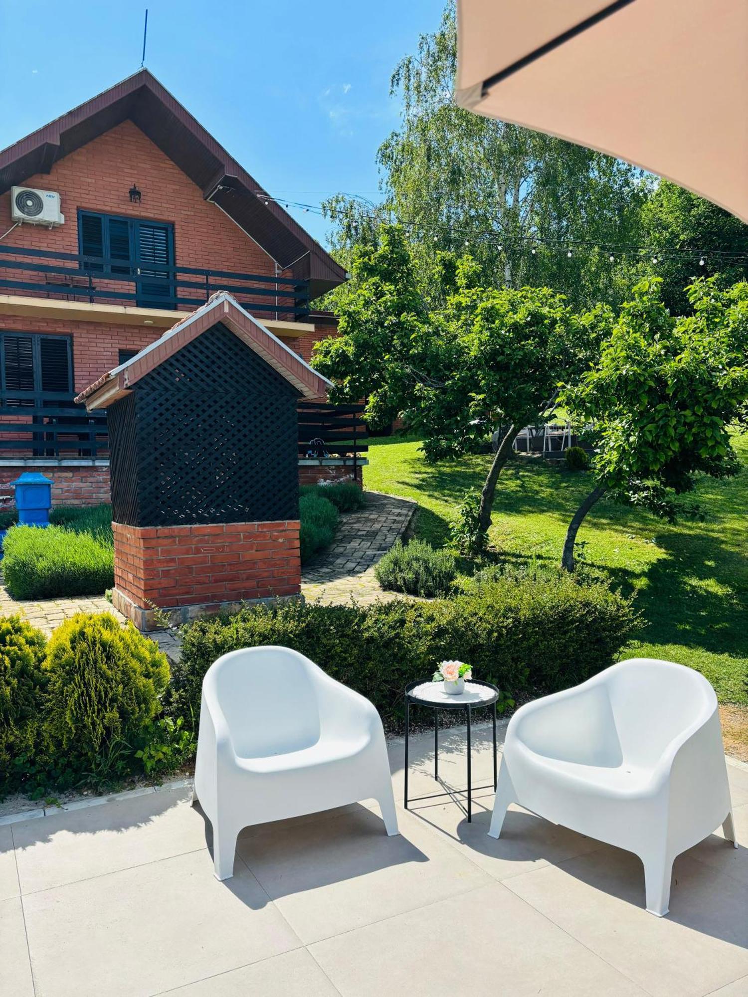 Вілла Fruska Pool House Sremska Kamenica Екстер'єр фото